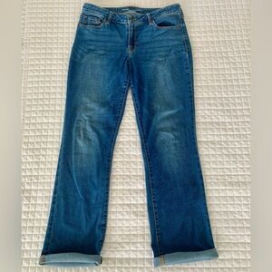 Old Navy Women's Blue Boot-Cut Jeans